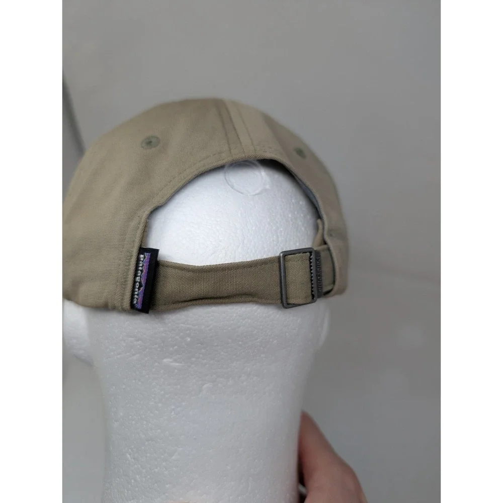 DISTRESSED FADED Patagonia P-6 Label Trad Cap Cotton Canvas Gray SUNFADED‎